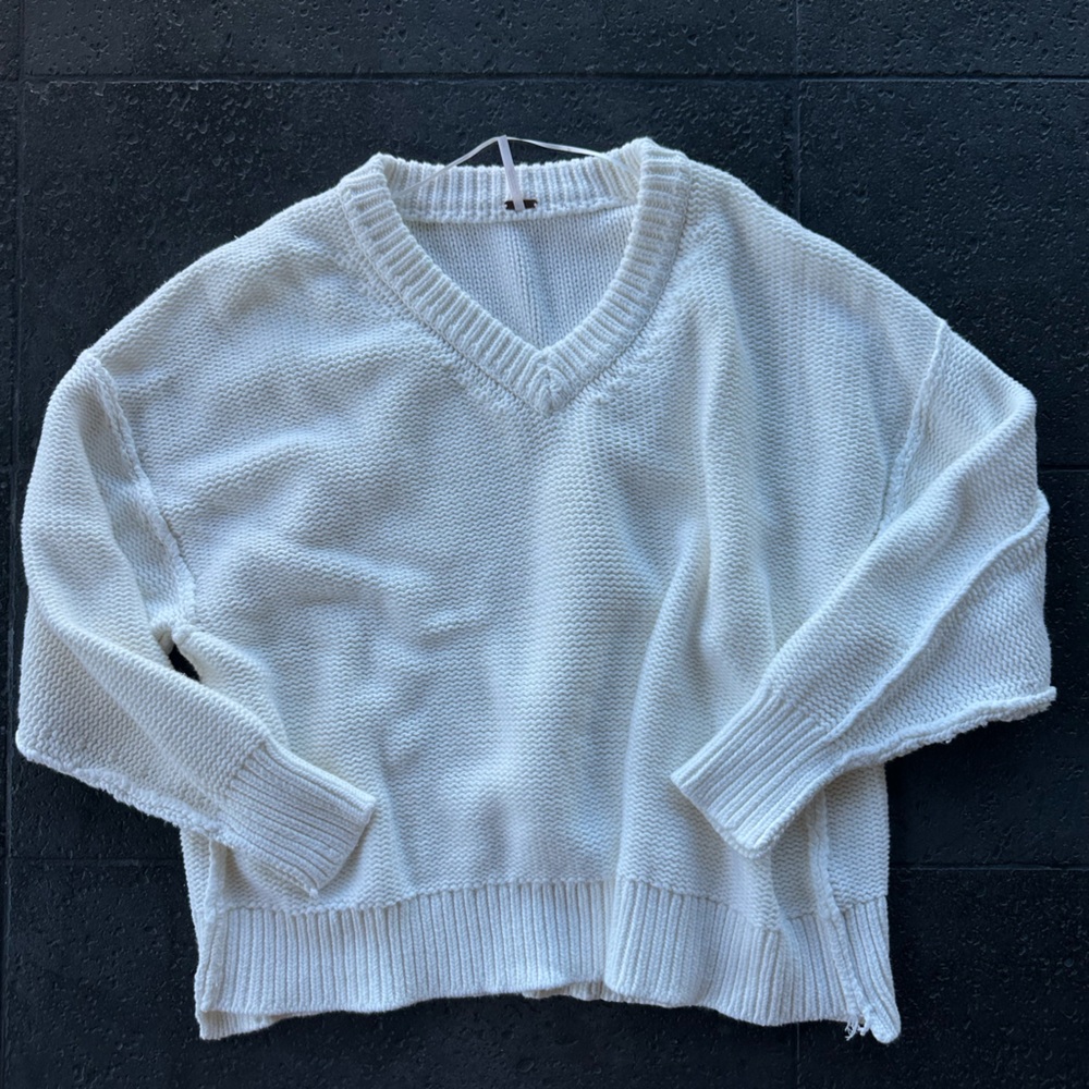 Free People Chunky Knit Sweater